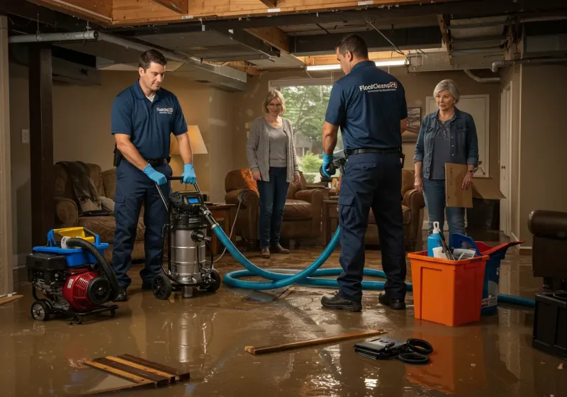 Basement Water Extraction and Removal Techniques process in Tipton, IN