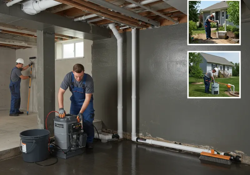 Basement Waterproofing and Flood Prevention process in Tipton, IN